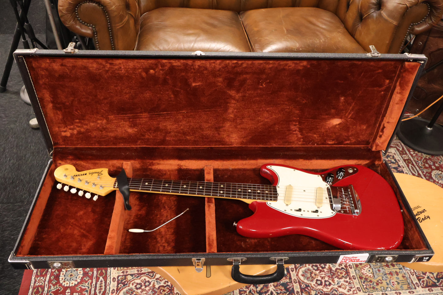 Fender 1966 Mustang Dakota Red 1st owner