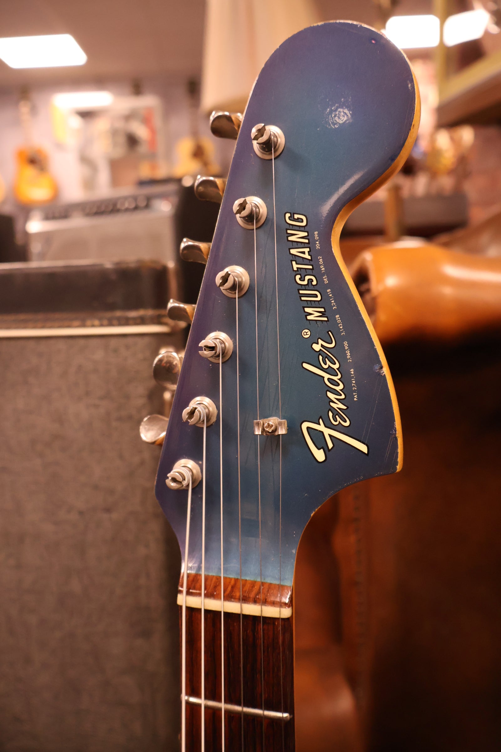 Fender 1968 Mustang Competition Blue w/ OHSC – Dirk Witte