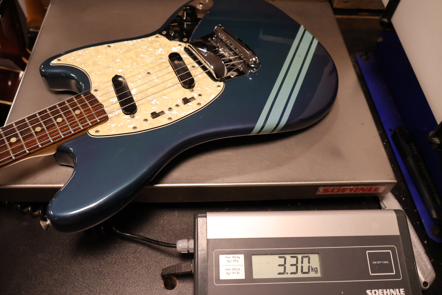 Fender 1968 Mustang Competition Blue w/ OHSC