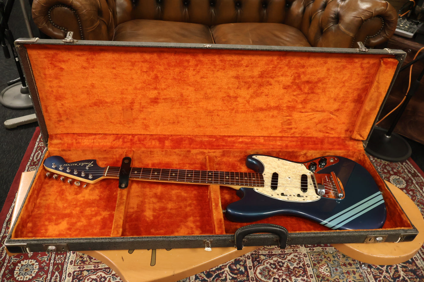 Fender 1968 Mustang Competition Blue w/ OHSC