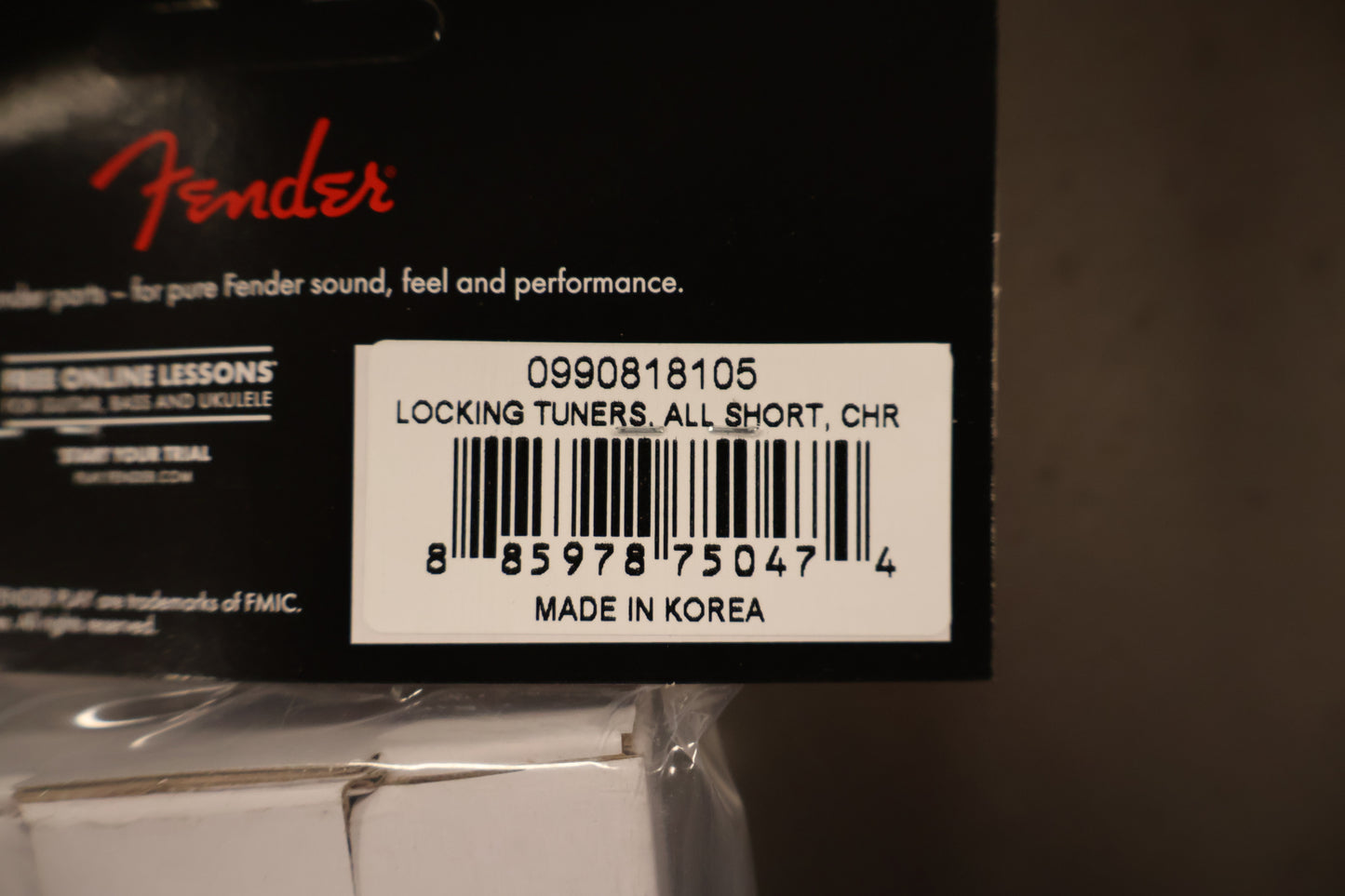 Fender Locking Tuners All Short Chrome