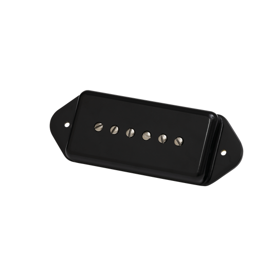 Gibson P-90 Dogear Underwound (Black cover, 2-conductor, Potted, 7.2k, Alnico 3)
