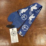 Souldier GS0341 - Young Peace Dove Blue Guitar Strap