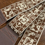 Souldier GS0372 - Zodiac Brown Guitar Strap