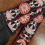 Souldier GS0082 - Daisy Gray Red Guitar Strap