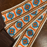 Souldier GS0180 - Pilar Turquoise  Orange Guitar Strap