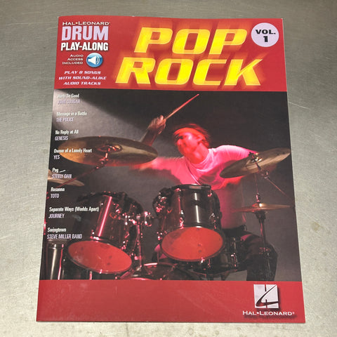 Pop Rock Drum Play-Along Volume 1