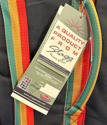 12'' Natural Rope Tension Djembe + Stagg DJB-12BK djembe gig bag