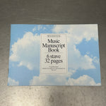 Music Manuscript Book A5