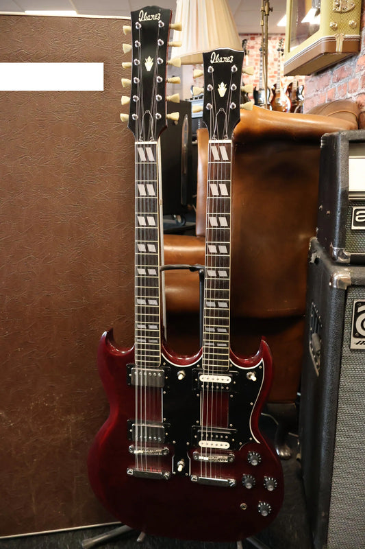 Ibanez 2402 Double Double Neck 6/12 Electric Guitar 1975