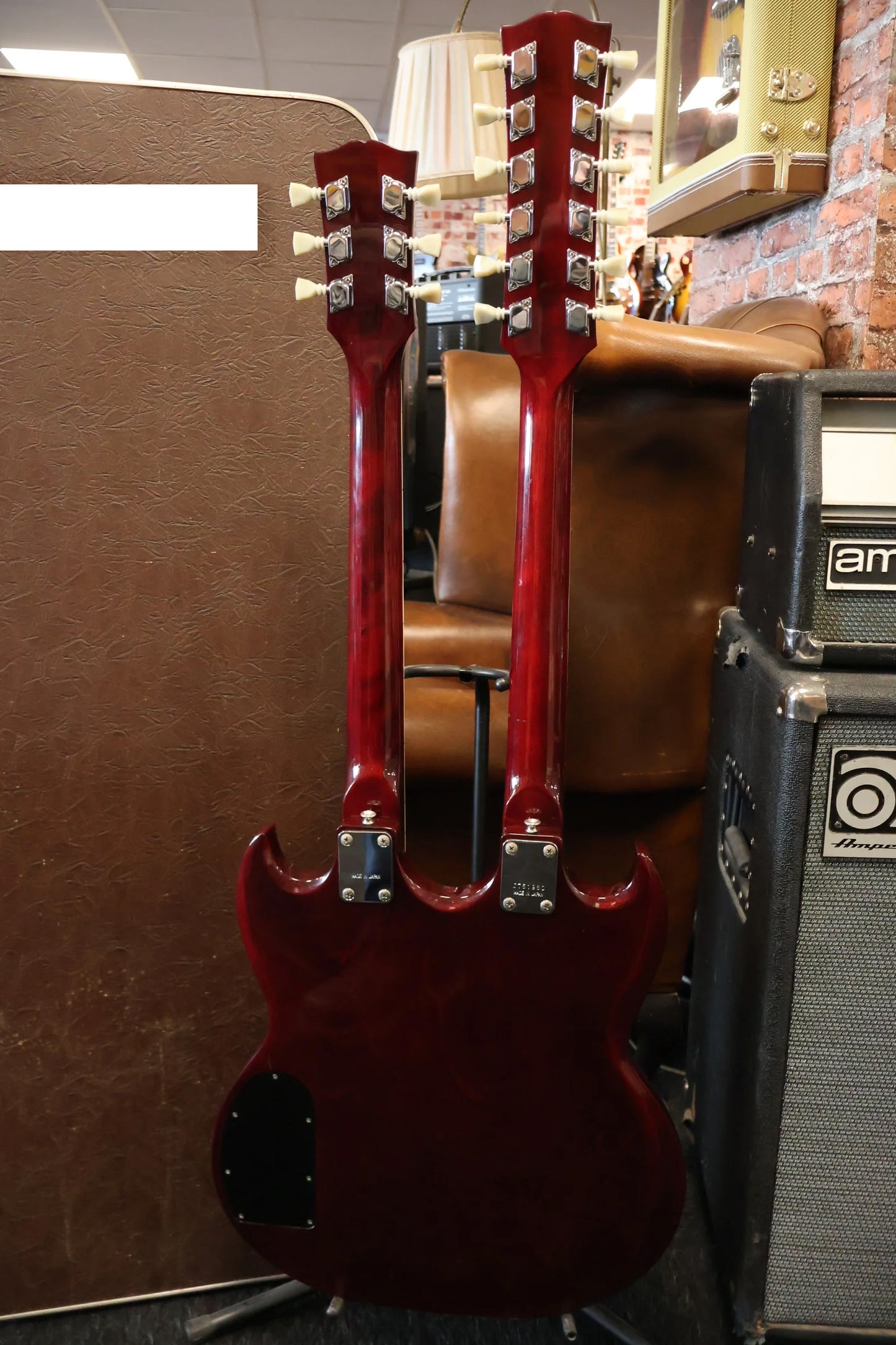 Ibanez 2402 Double Double Neck 6/12 Electric Guitar 1975