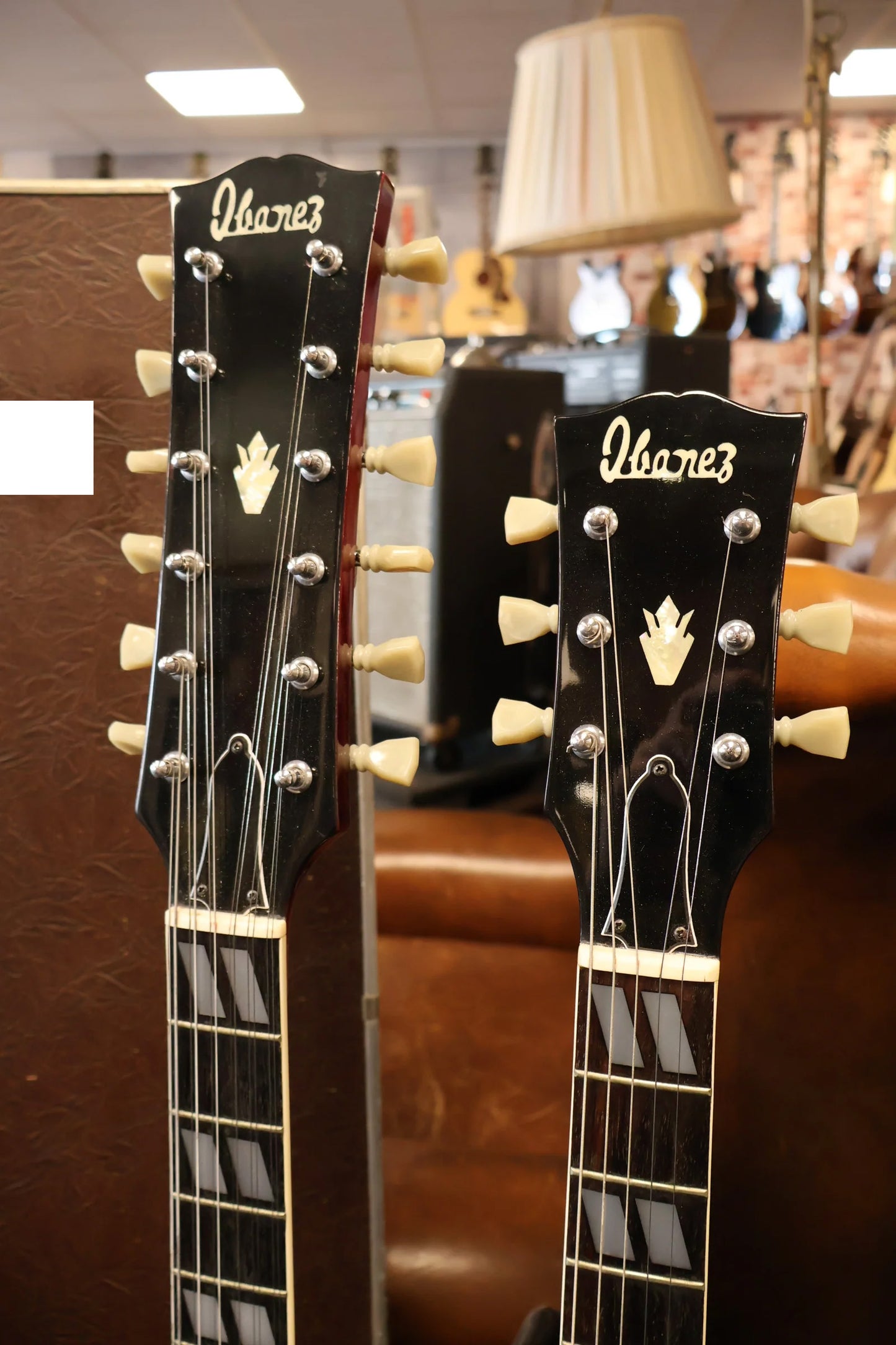 Ibanez 2402 Double Double Neck 6/12 Electric Guitar 1975