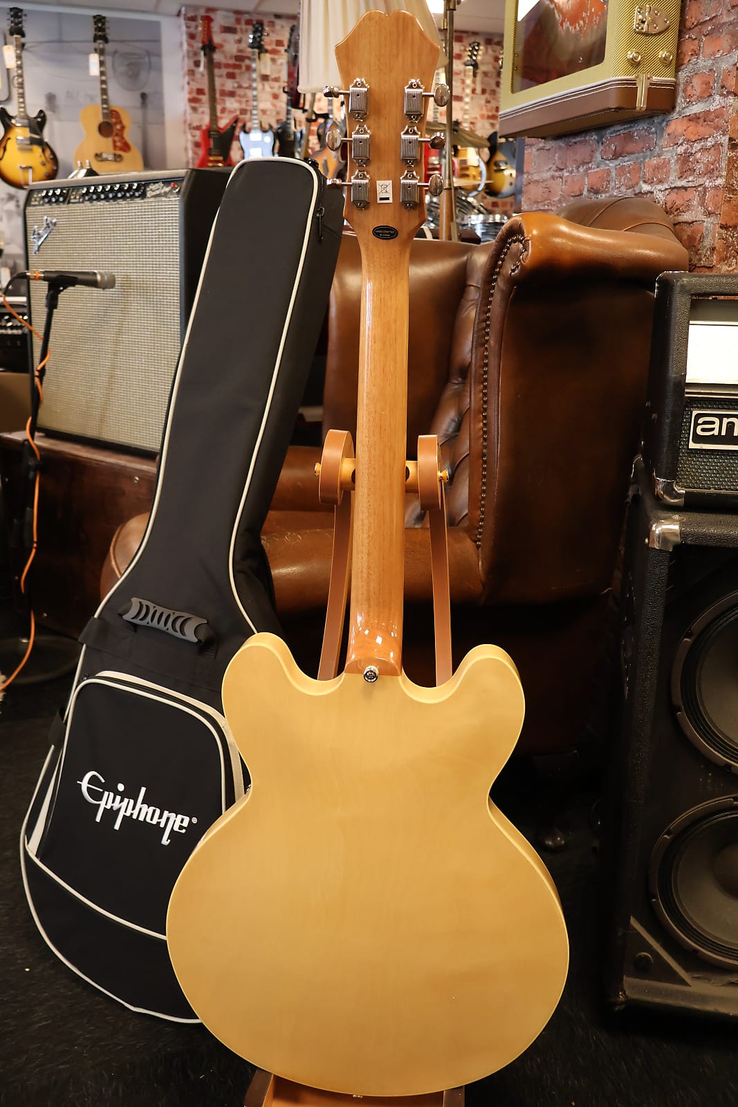 Epiphone Casino Natural with Gigbag – Dirk Witte