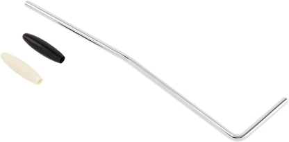 Fender Player Jaguar/Jazzmaster Tremolo Arm, Chrome with Black and White Knobs