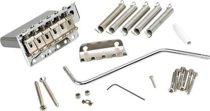 Fender 6-Saddle American Vintage Series Stratocaster Tremolo Assembly, Left Handed (Chrome)
