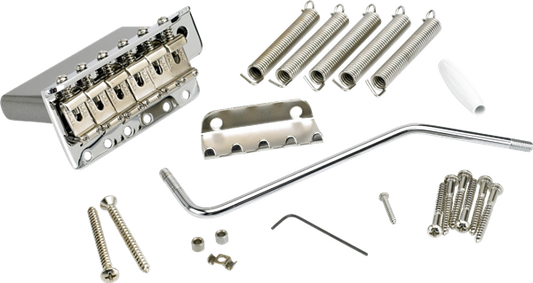 Fender 6-Saddle American Vintage Series Stratocaster Tremolo Assembly, Left Handed (Chrome)