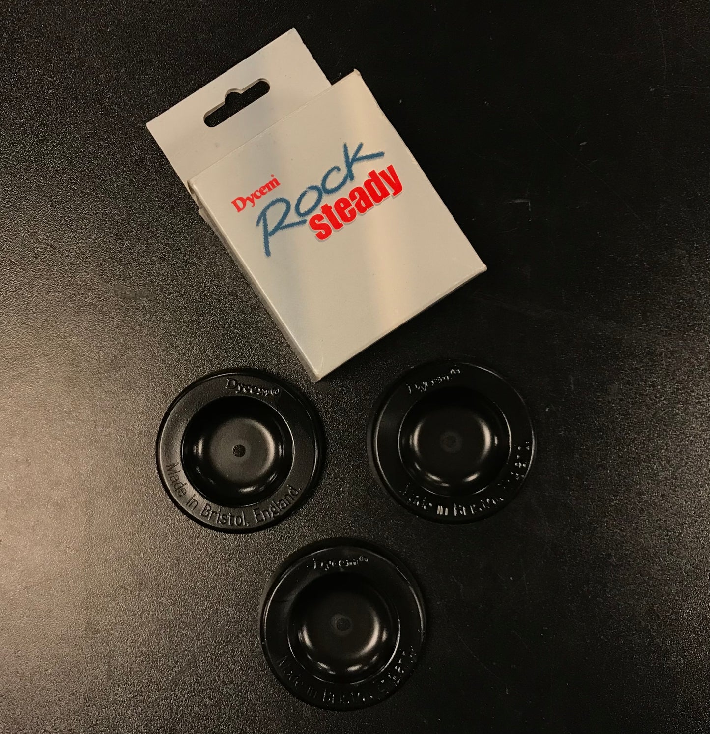 Dycem Rock Steady Cup 3 Pack Black