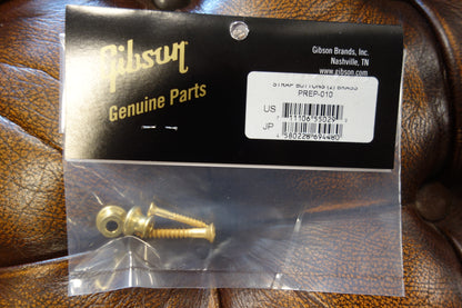 Gibson PREP-010 Strap Buttons Brass 2 pcs.