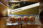 Gibson PRHK-030 Top Hat Knobs (Vintage Amber) (4 pcs.)