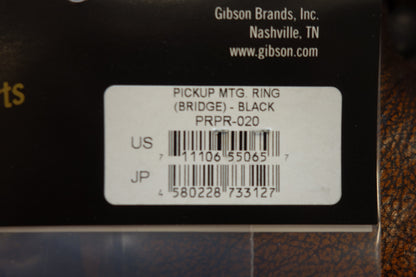 Gibson PRPR-020 Pickup Mounting Ring (3/8", Bridge) (Black)