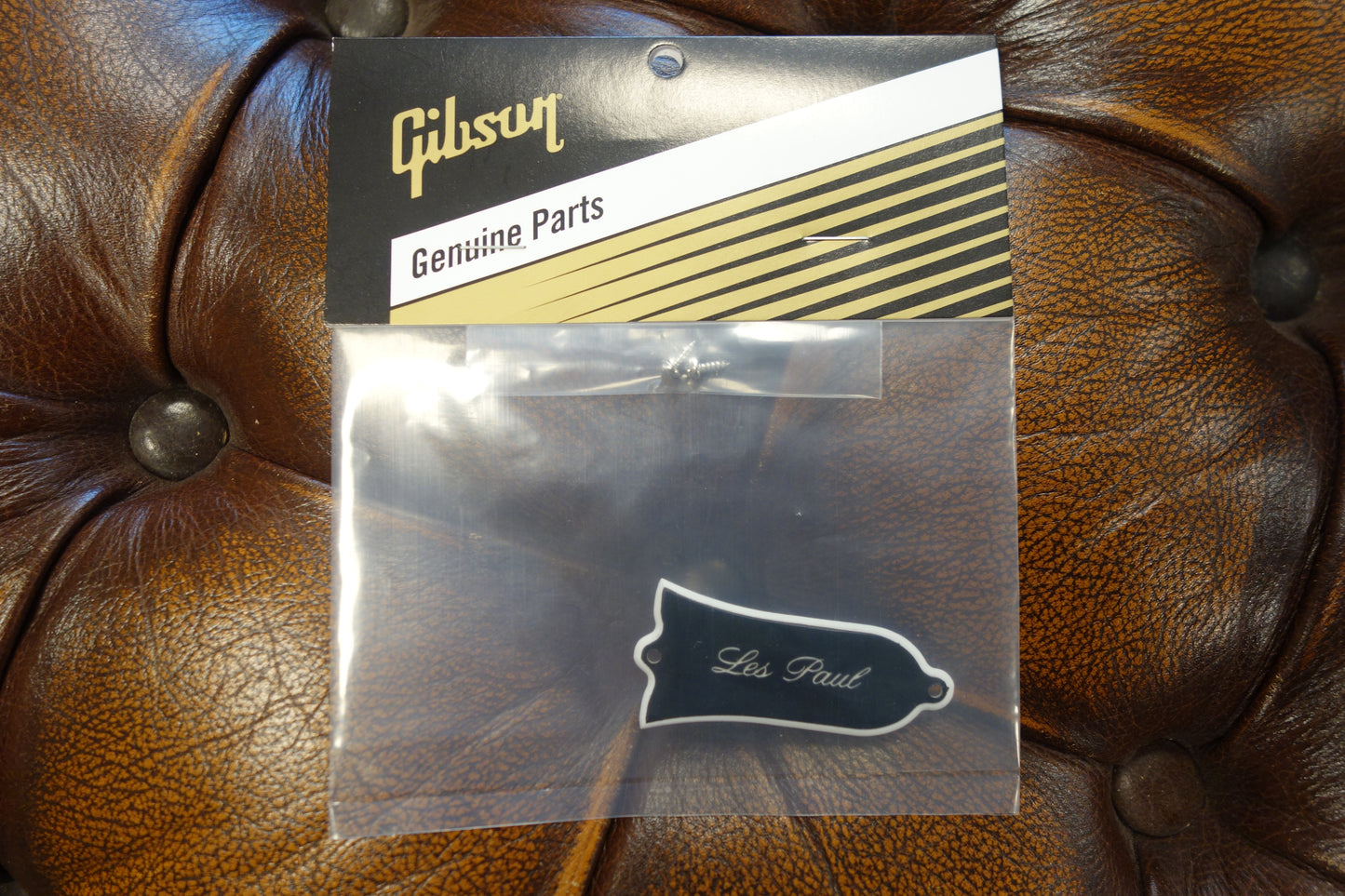 Gibson PRTR-061 1961 "Les Paul" Historic Truss Rod Cover (Black)