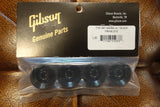 Gibson PRHK-010 Top Hat Knobs (Black) (4 pcs.)