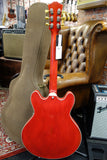 Eastman T64-v-RD Thinline Antique Red Varnish Bigsby w/Case