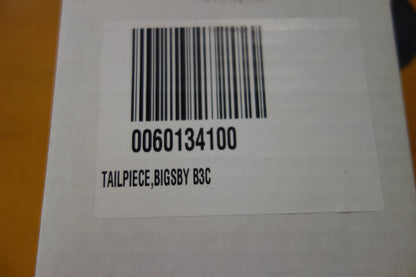 Gretsch Branded Bigsby Tailpiece, Polished Aluminum