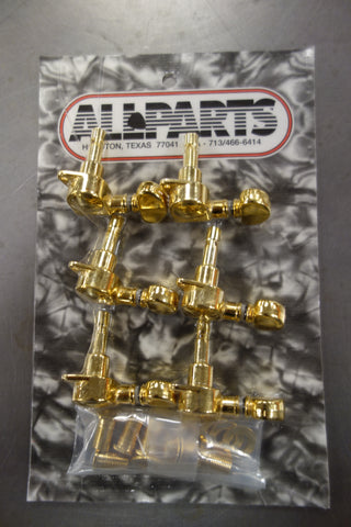 Allparts Grover Machine heads Gold plated 6L