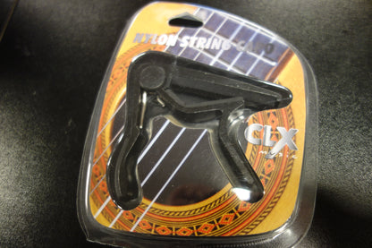 CLX Nylon String Capo Black