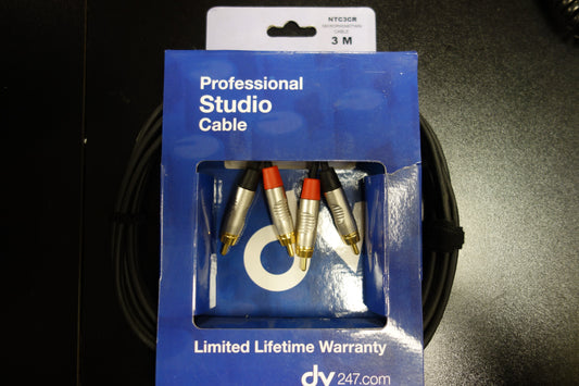 Stagg NTC3CR Audio Cable RCA RCA 3 Meter