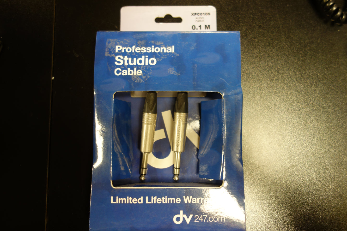 Stagg XPC010S Audio Cable Neutrik Balanced Jack 0,1 Meter
