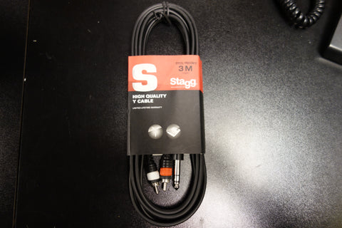 Stagg SYC3/PS2CM E Audio Splitter Cable Jack Rca 3 meter