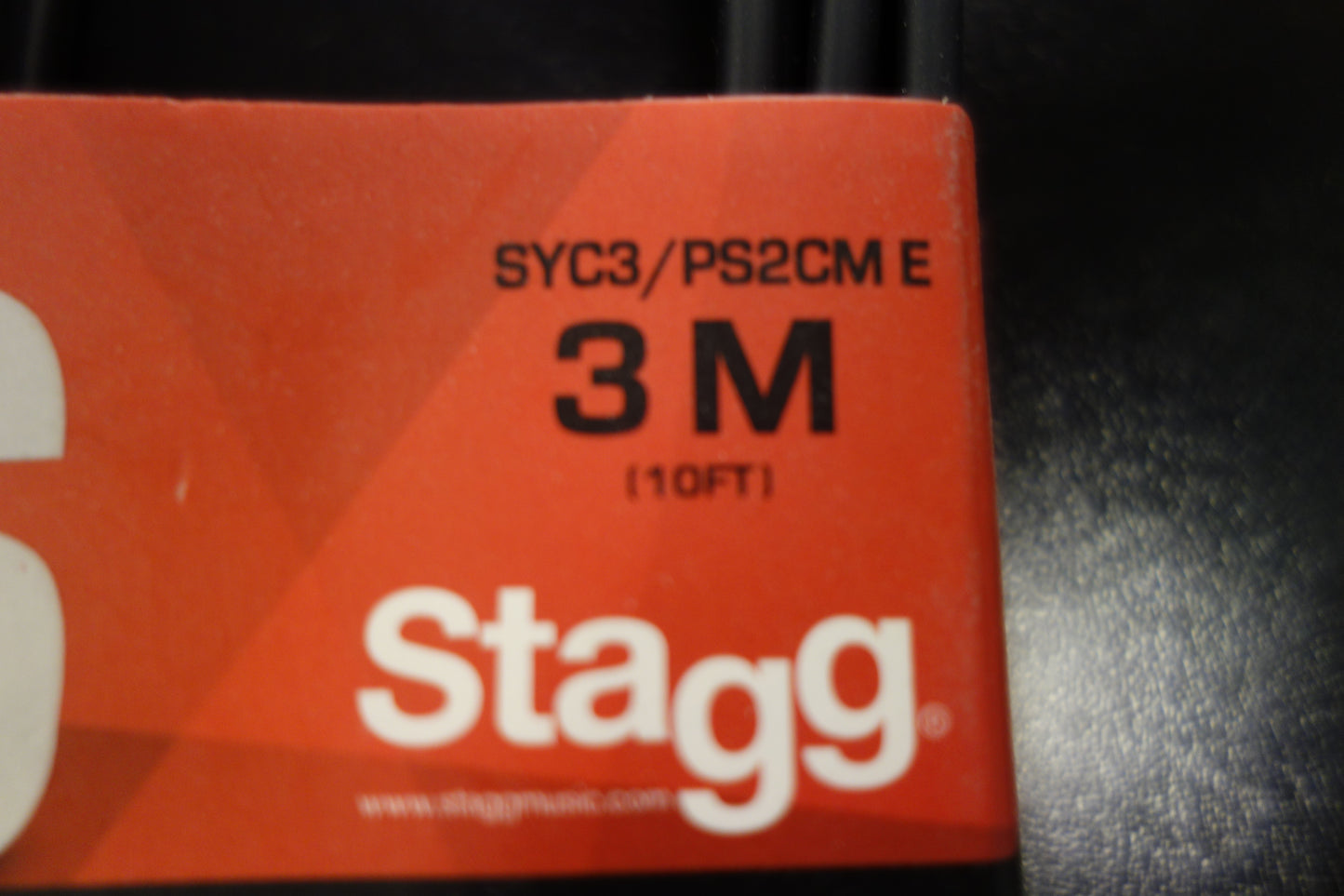 Stagg SYC3/PS2CM E Audio Splitter Cable Jack Rca 3 meter
