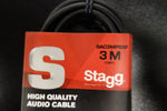 Stagg SAC3MPSXF XLR Mini Jack 3 meter