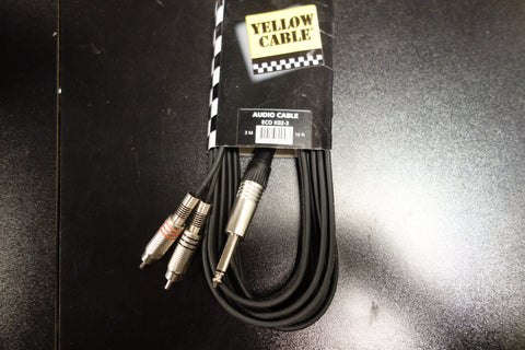 Yellow Cable ECO K02-3 Jack / RCA 3m