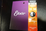 Elixir Acoustic 80/20 Bronze Strings with NANOWEB 13-56