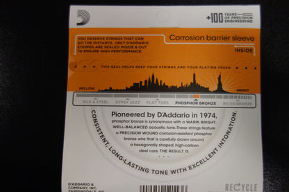 D'addario EJ-15 Phospher Bronze 10-47