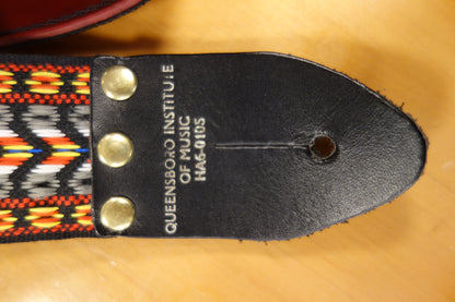 Queensboro Institute 70s Vintage Strap #13 Grey/Orange
