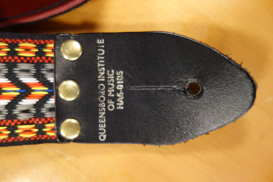 Queensboro Institute 70s Vintage Strap #13 Grey/Orange