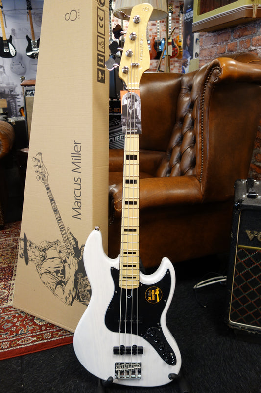 Sire Basses V7 V 2nd Gen Series Marcus Miller swamp ash 4-string White Blond