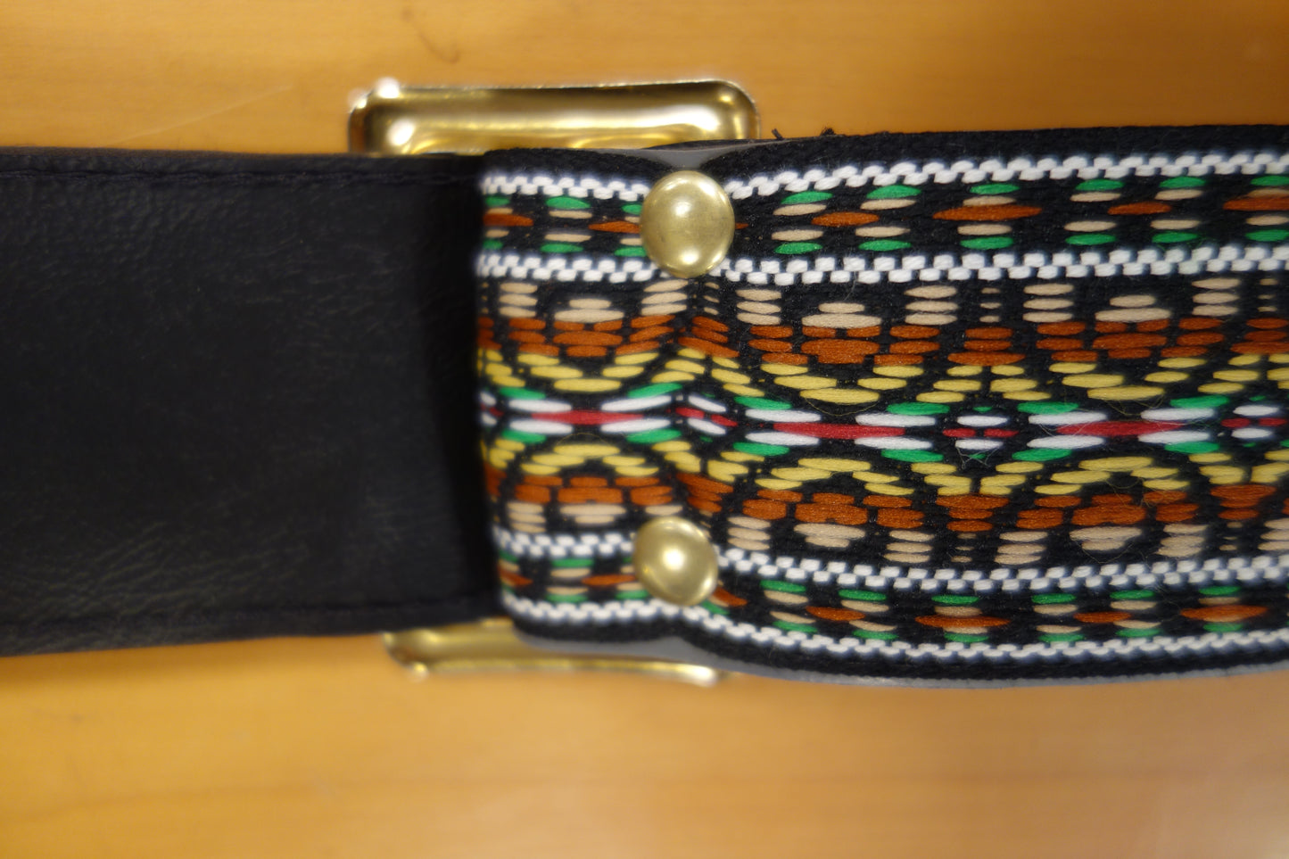 Queensboro Institute 70s Vintage Strap #08 Brown/Green