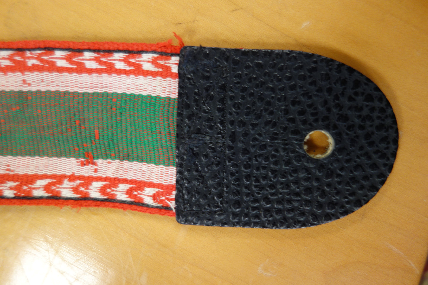 Vintage 60/70s NOS guitar strap Blue #17