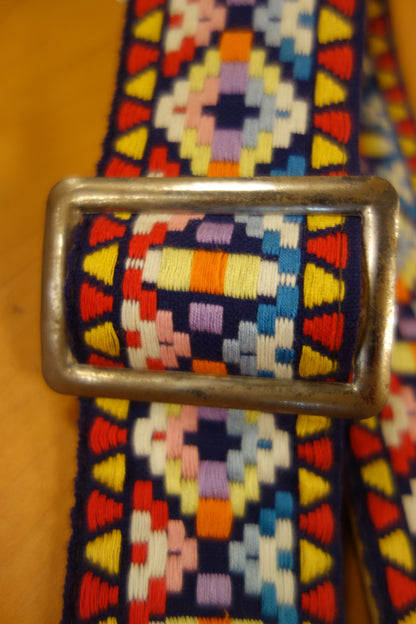 Vintage NOS 60/70s guitar strap #19 ace style