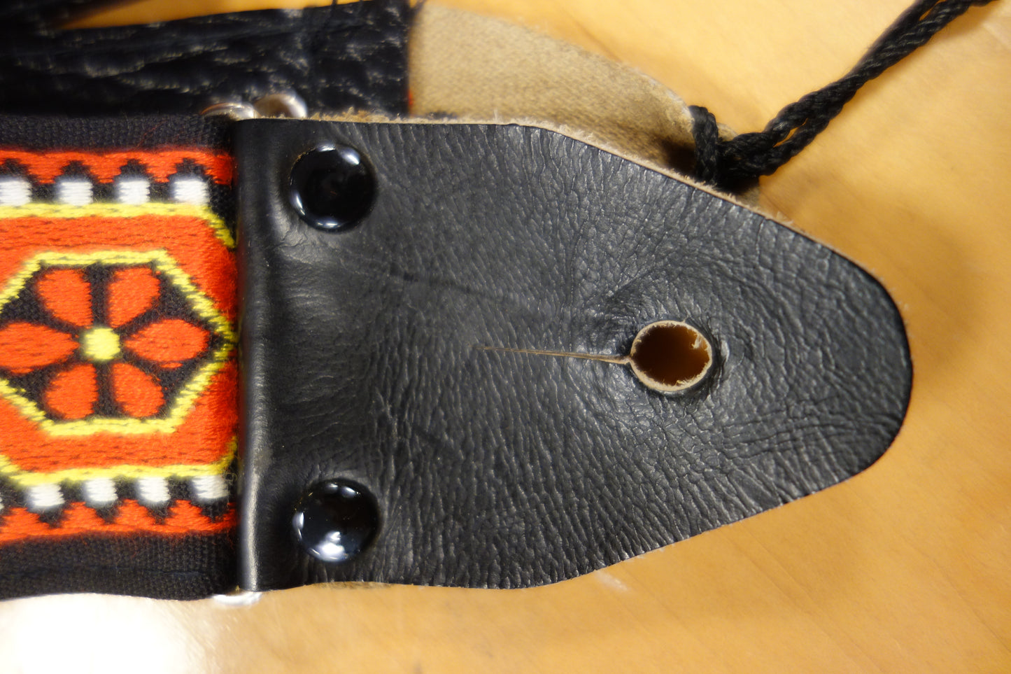 Vintage 60/70s guitar strap Japan Ace Style #23