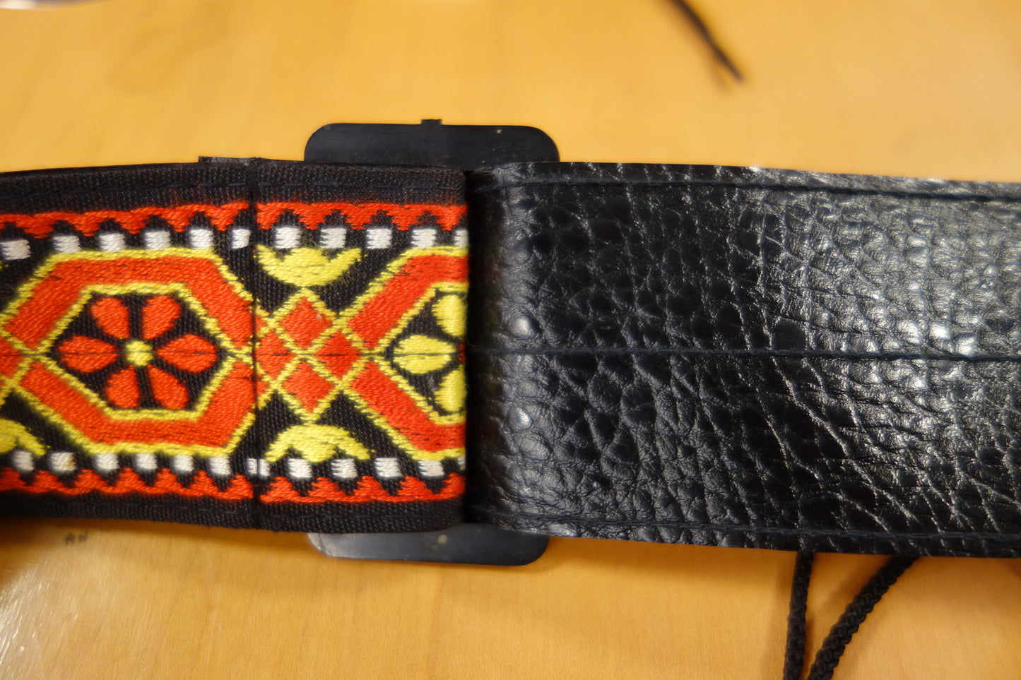 Vintage 60/70s guitar strap Japan Ace Style #23