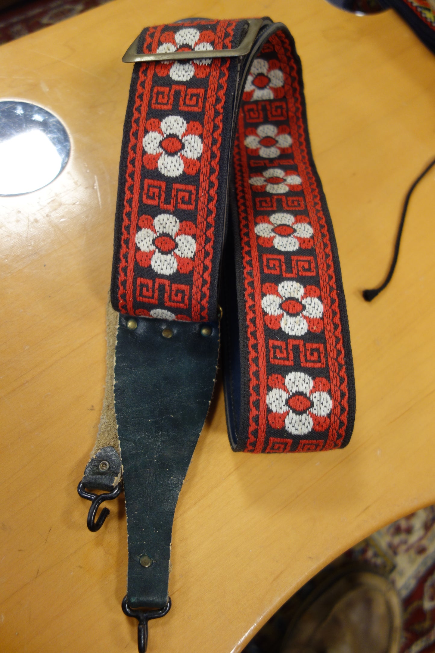 Vintage 50/60s Banjo strap ace style #24