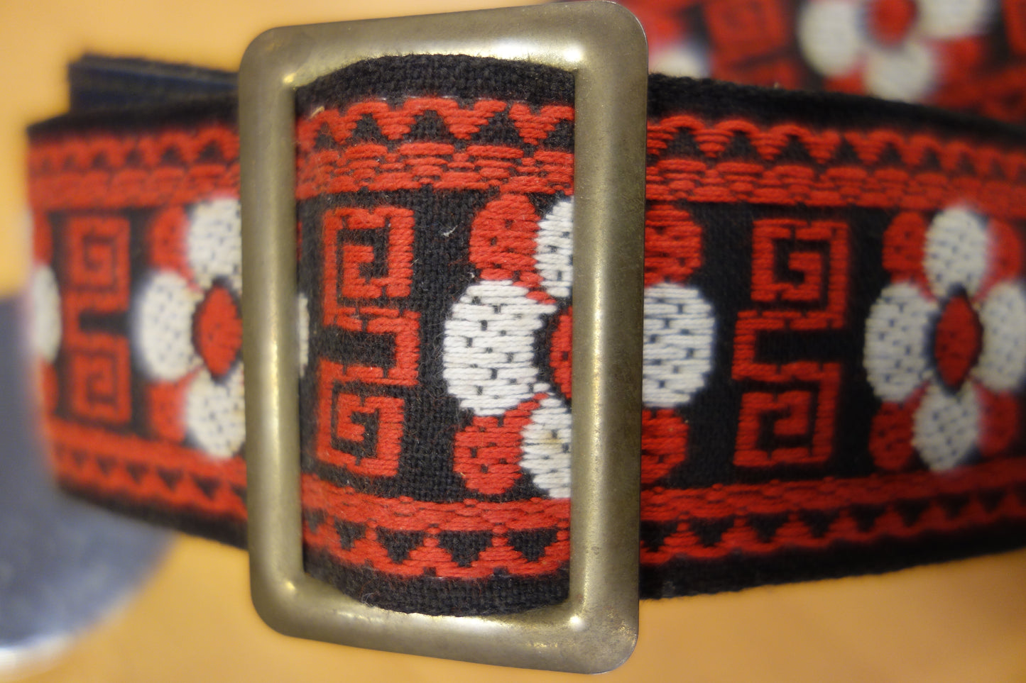 Vintage 50/60s Banjo strap ace style #24