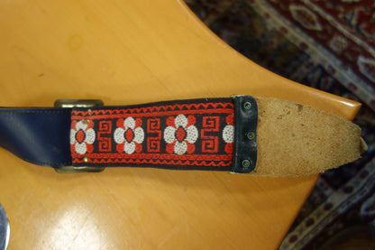 Vintage 50/60s Banjo strap ace style #24