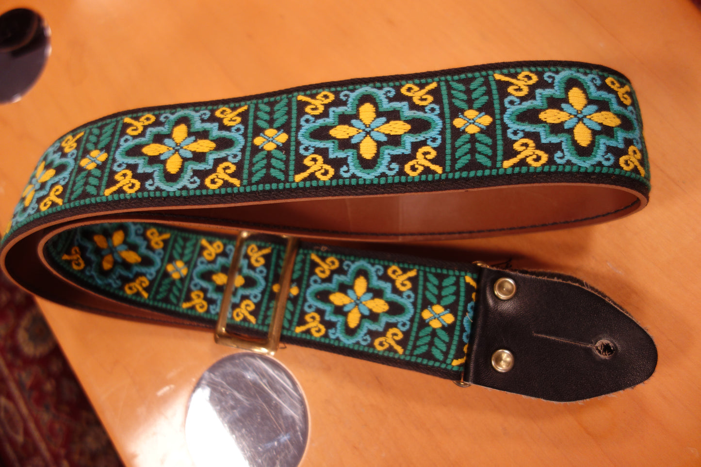 Vintage NOS 60/70s guitar strap Ace Style #25